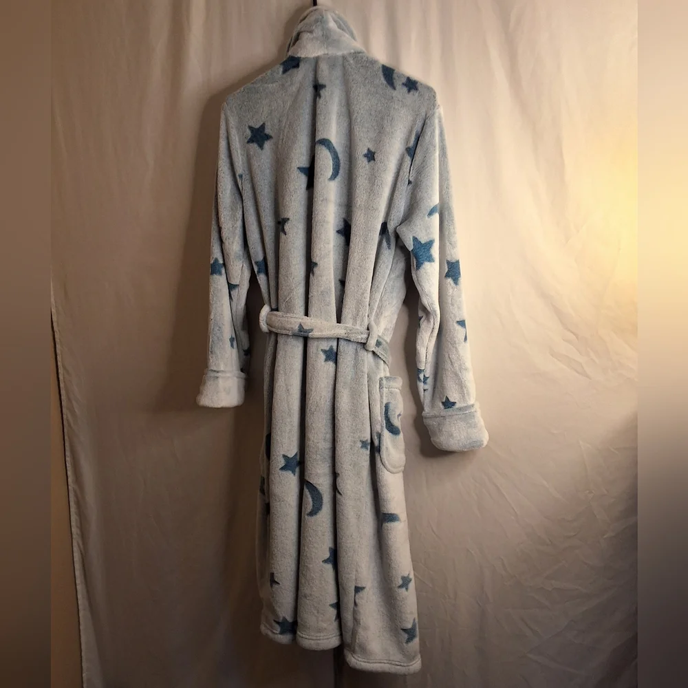 Cozy Star and Moon Patterned Robe - Picture 3 of 5
